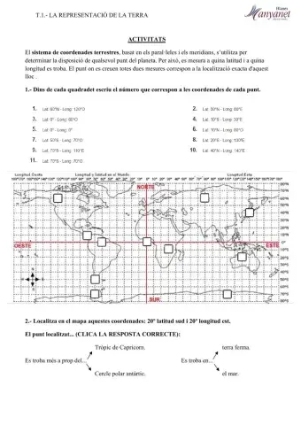 Paral·lels i meridians