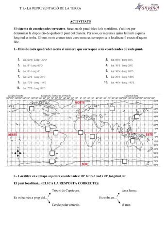 Paral·lels i meridians