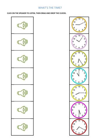 Telling the time part 1.1