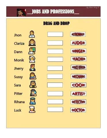 Professions and jobs