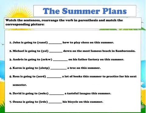 Summer Plans