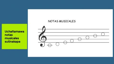 Notas musicales aymara