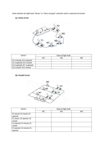 Year 5 - electricity