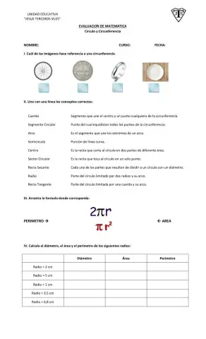 Círculo y Circunferencia