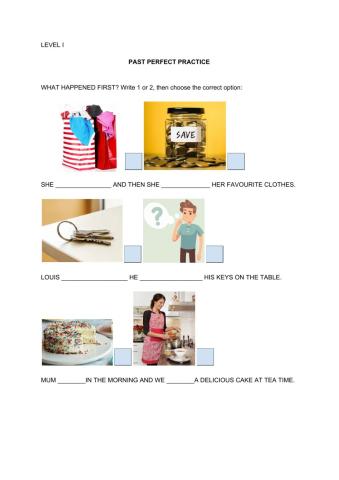 Past Perfect Practice