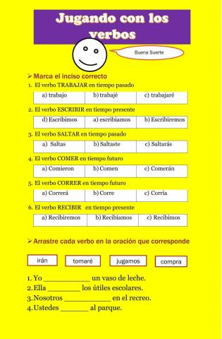 Jugando con los verbos