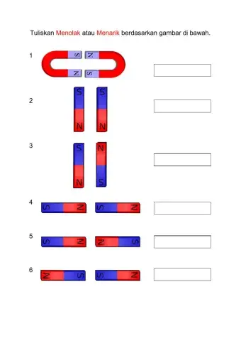 Magnet-Menolak dan Menarik