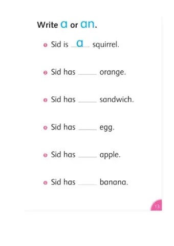 Text: Silly squirrel (p.13)