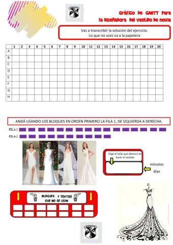 3A Gantt novia