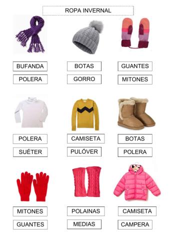 Ropa invernal