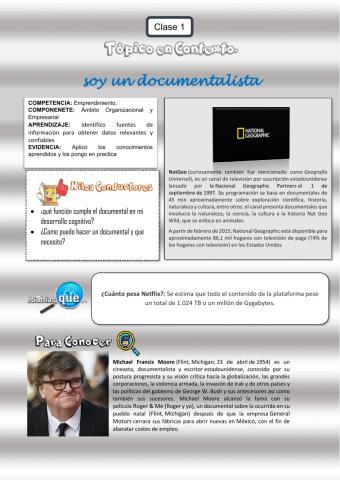 Clase 1 el Documental como Herramienta