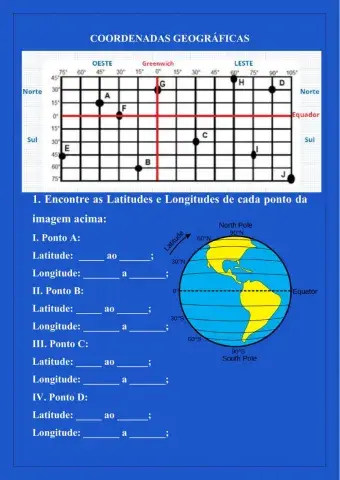 Coordenadas Geográficas