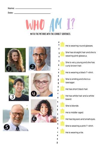 Matching descriptions