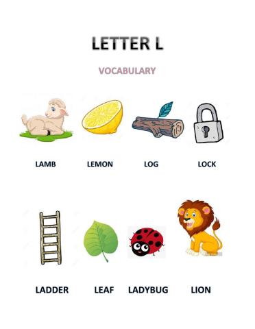 Letter L