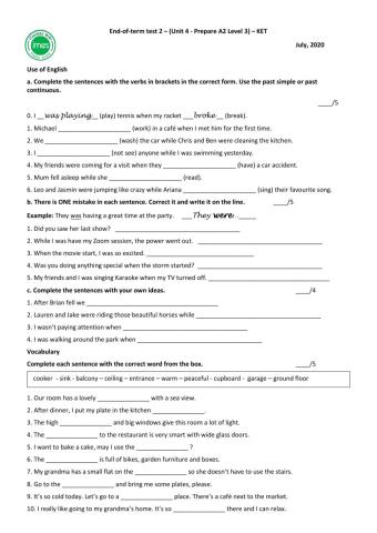 EOT 2-KET ( Use of English)