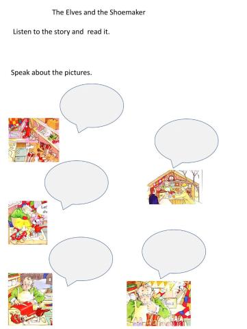 The Elves and the Shoemaker - Speak