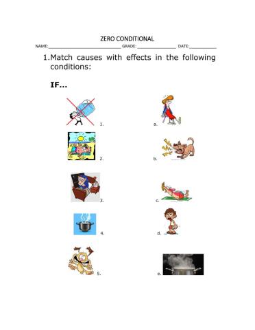 Zero conditional