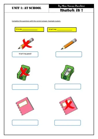 It is my- It isn't my