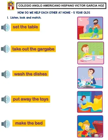 How do we help each other at home