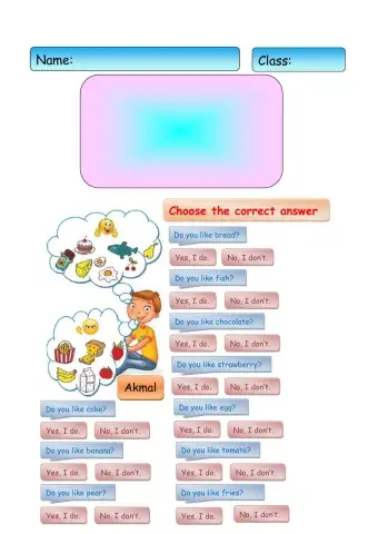 Likes and Disllikes 2