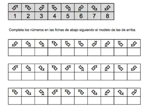 Signos izquierda,derecha,arriba y abajo