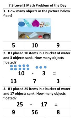 7.9 math problem of the day level 2