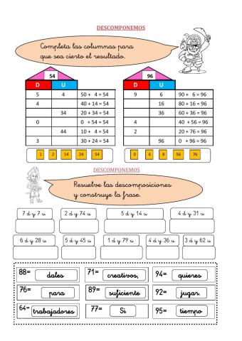 Descomposición-Composición Decenas y unidades-01