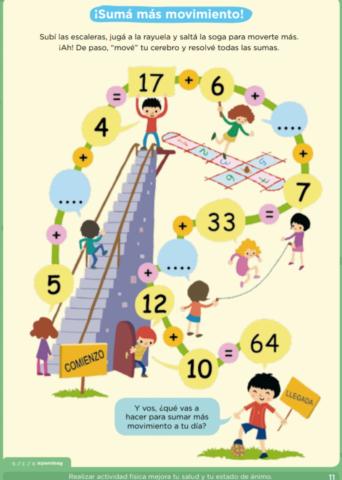 Sumas y movimiento