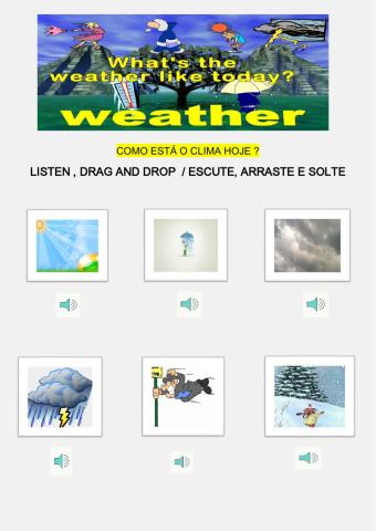 What's the weather like today ?