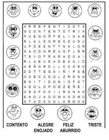 Sopa de Sentimientos y emociones