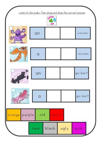 Unit 2: Let's Play ( ADJECTIVES)EASY READ2