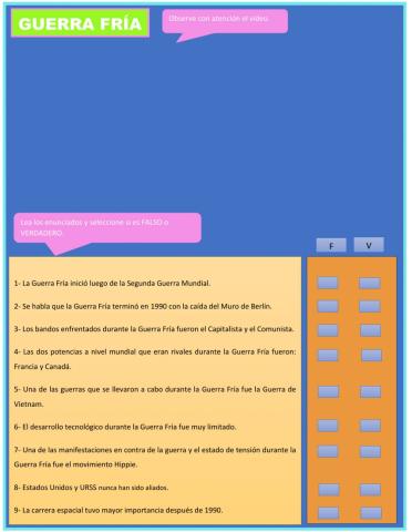 Guerra fría f-v