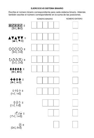 Ejercicio 3 Lenguaje Binario