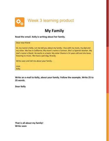 Writing about my family