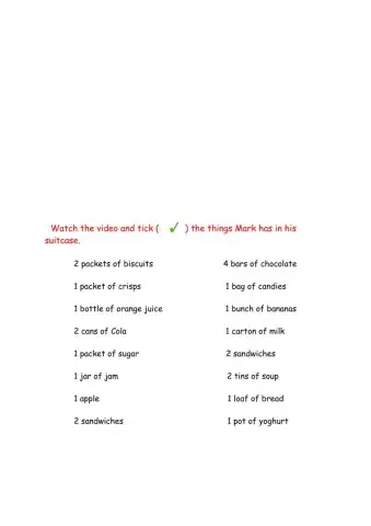 Quantity -  Bar- Can- Packet