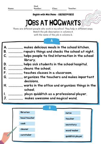 Jobs at harry potter