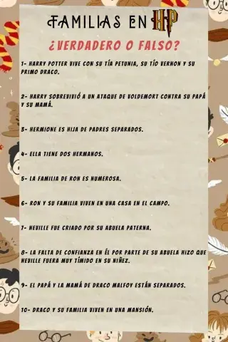 Familias en HP