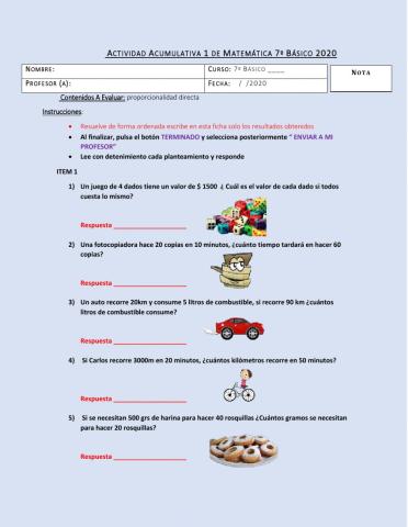 Proporcionalidad Directa