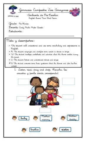 English - Second Term Final Exam