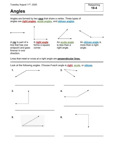 Angles Accomodations