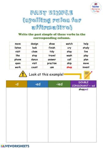 Past simple -ed pronunc