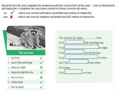 Complete the fact file