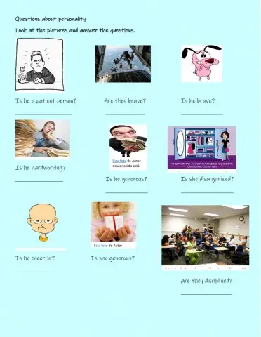 Asking about personality and zodiac signs