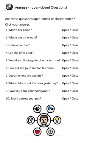 Practice open close 1