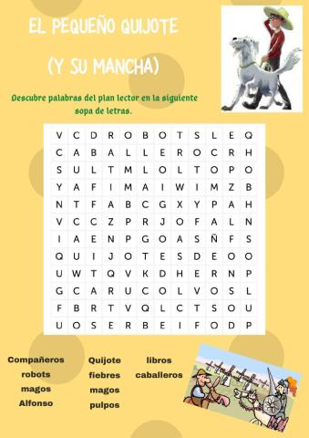 El pequeño Quijote (y su mancha)