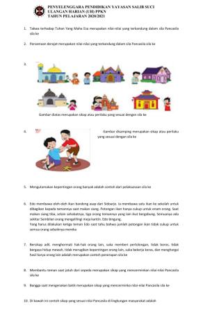 Nilai-nilai Pancasila