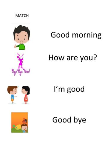 Greeting Kinder