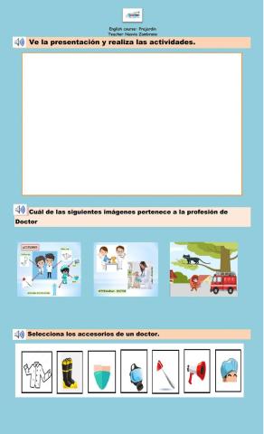 Jobs and professions . Be a Doctor