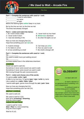 Used to with Arcade Fire