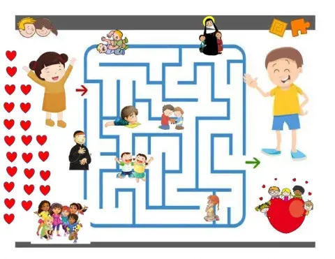 Laberinto de amistad